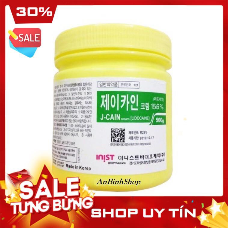 Kem Hàn Quốc J-Cain 15.6% Cream 500g