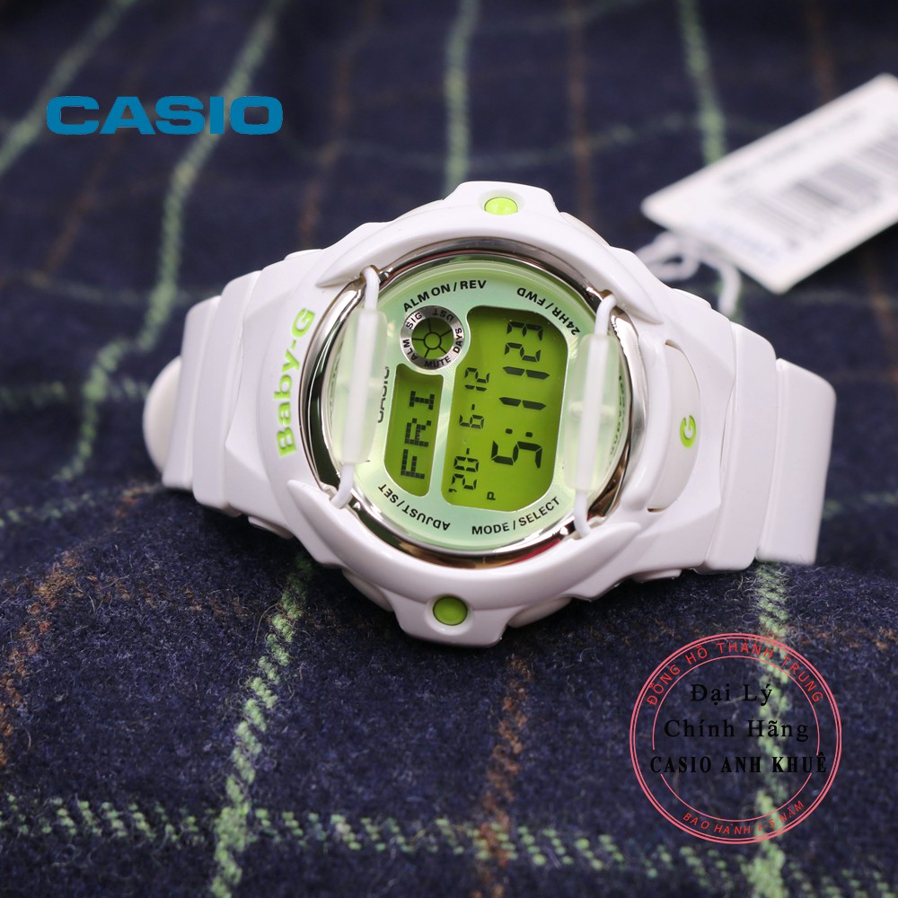 Đồng hồ nữ điện tử Casio BabyG BG-169R-7CDR dây nhựa