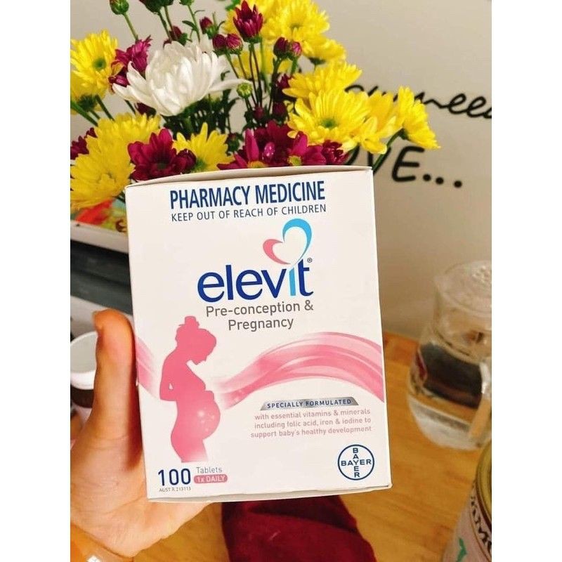 elevit bầu Úc mẫu mới