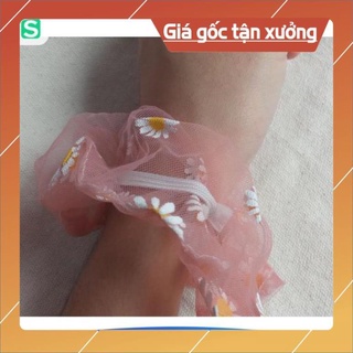 13 Dây buộc tóc scrunchies 1k ( Ảnh thật shop tự chụp)