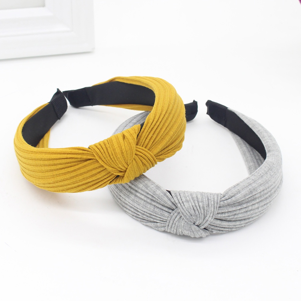 Băng Đô Vải Thắt Nơ Xinh Xắn Cho Nữ