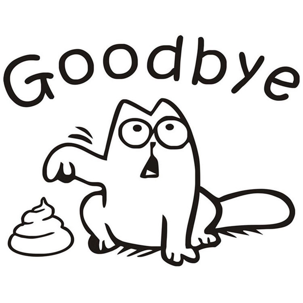 Miếng dán nắp bồn cầu nhà vệ sinh hình ảnh xinh xắn và dễ thương có thể tháo gỡ