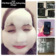 Mặt nạ thải độc Sum 37 Bright Award Bubble De Mask Hàn Quốc