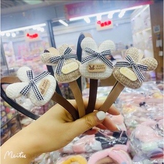 Xước/Bờm Tóc Hình Thỏ Đáng Yêu, bờm vải hình thỏ, bờm hình gấu, bờm bé gái