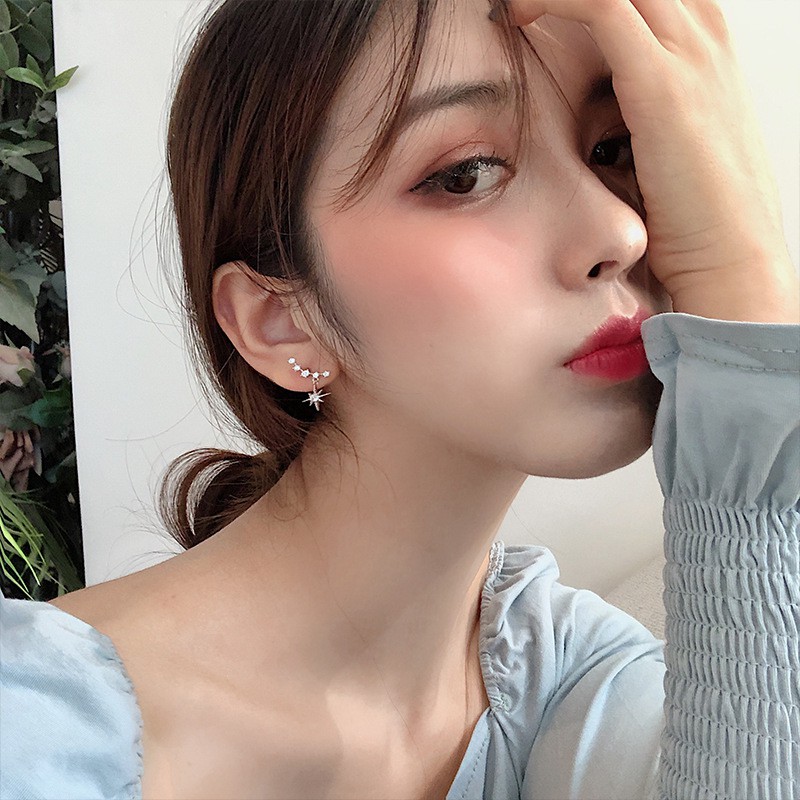 Khuyên tai Bạc nữ ngôi sao, Bông tai Bạc cao cấp TUNA SILVER 𝐂𝐚𝐦 𝐤𝐞̂́𝐭 𝐜𝐡𝐮𝐚̂̉𝐧 𝐁𝐚̣𝐜 _ 𝐓𝐔𝐍𝐀𝐒𝐇𝐎𝐏 𝐓𝐫𝐚𝐧𝐠 𝐬𝐮̛́𝐜 𝐁𝐚̣𝐜