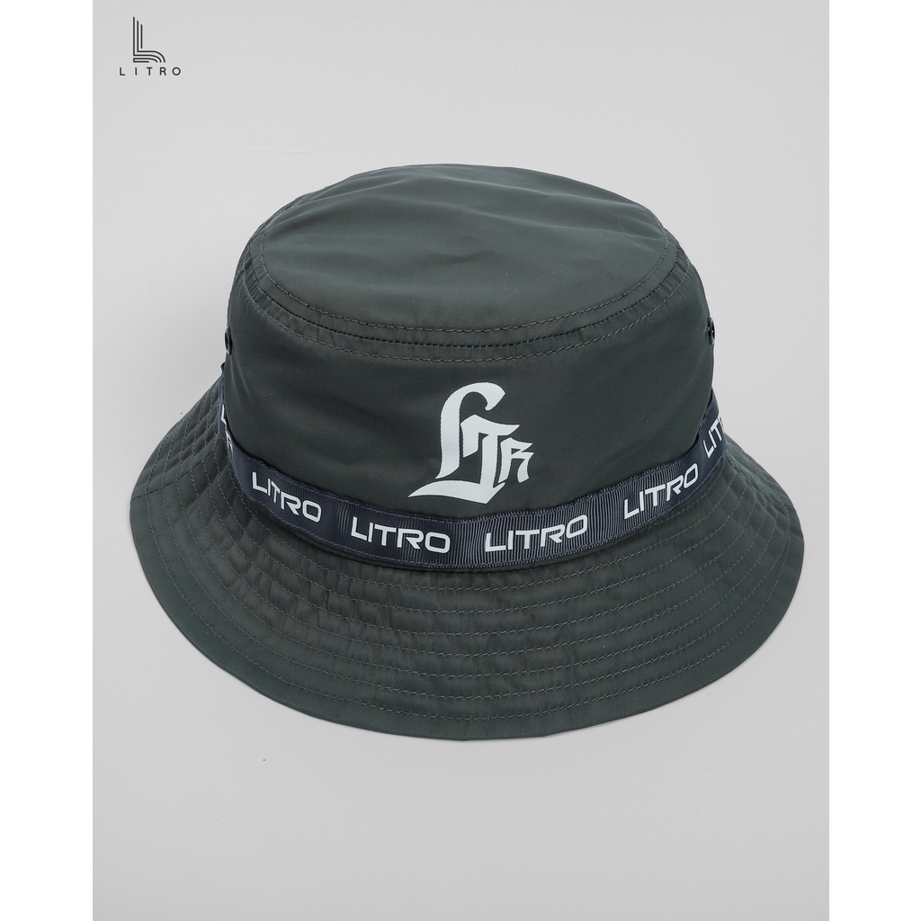 Mũ Bucket nam nữ chính hãng LITRO Nón bucket unisex cao cấp Mũ vành hàng thiết kế vải gió xuất khẩu MU001