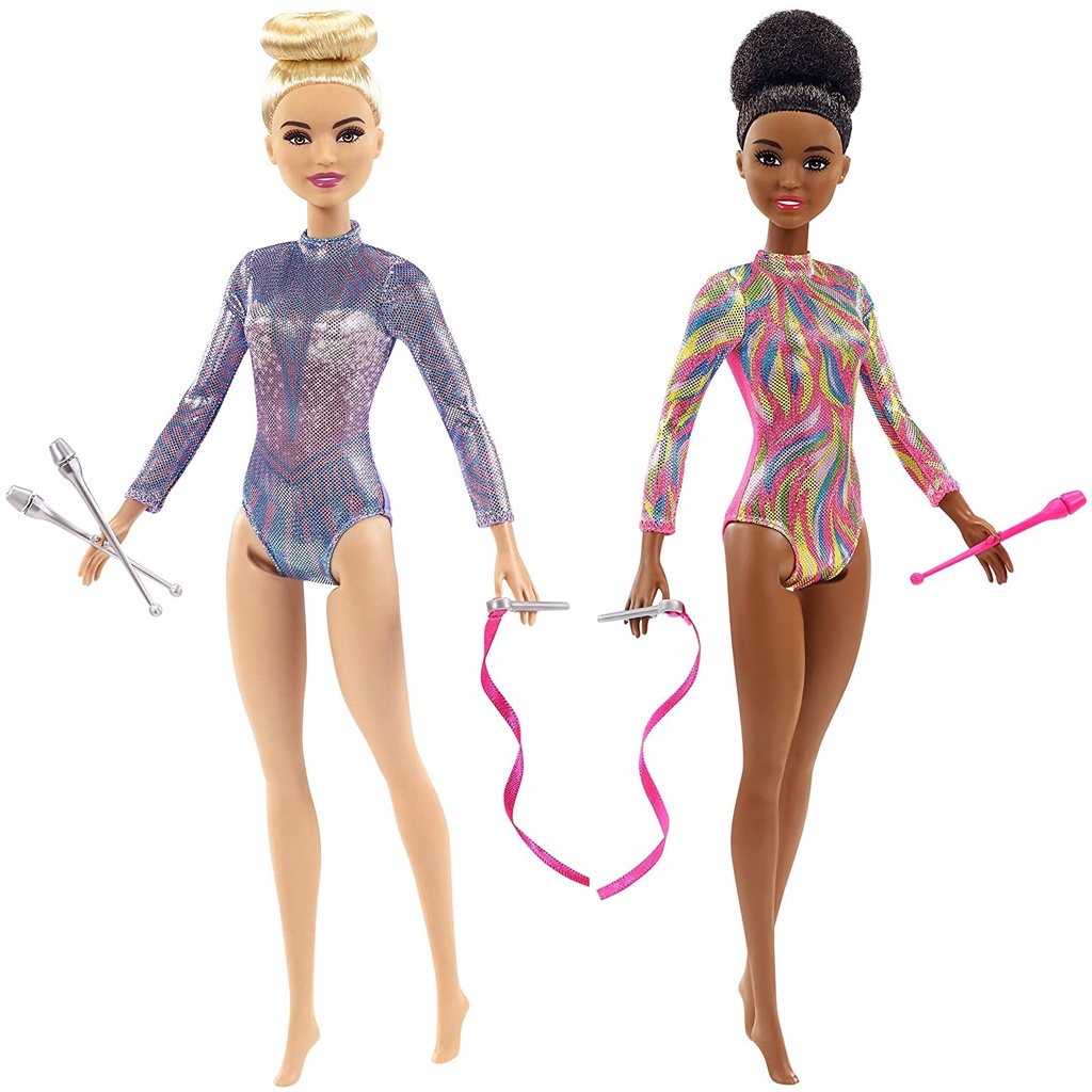 Barbie Nghề Nghiệp Vận Động Viên Thể Dục Thẩm Mỹ Career Doll Rhythmic Gymnast