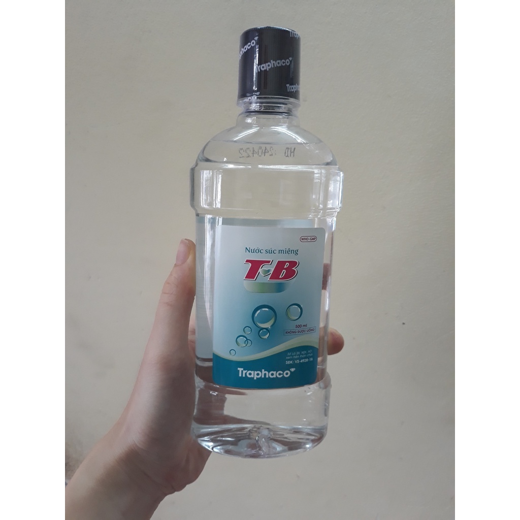 Nước súc miệng TB Traphaco chai 500ml (Chính hãng)