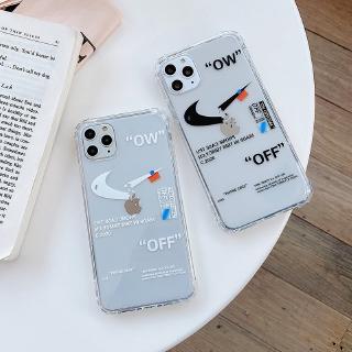 Ốp điện thoại móc gãy cá tính cho iPhone6 6S 6Plus 6SPlus 7 8 X XS XR XS Max 11pro 11proMax