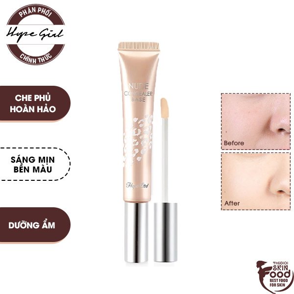 Kem Che Khuyết Điểm Che Phủ Hoàn Hảo Hope Girl Nude Concealer Base 20ml