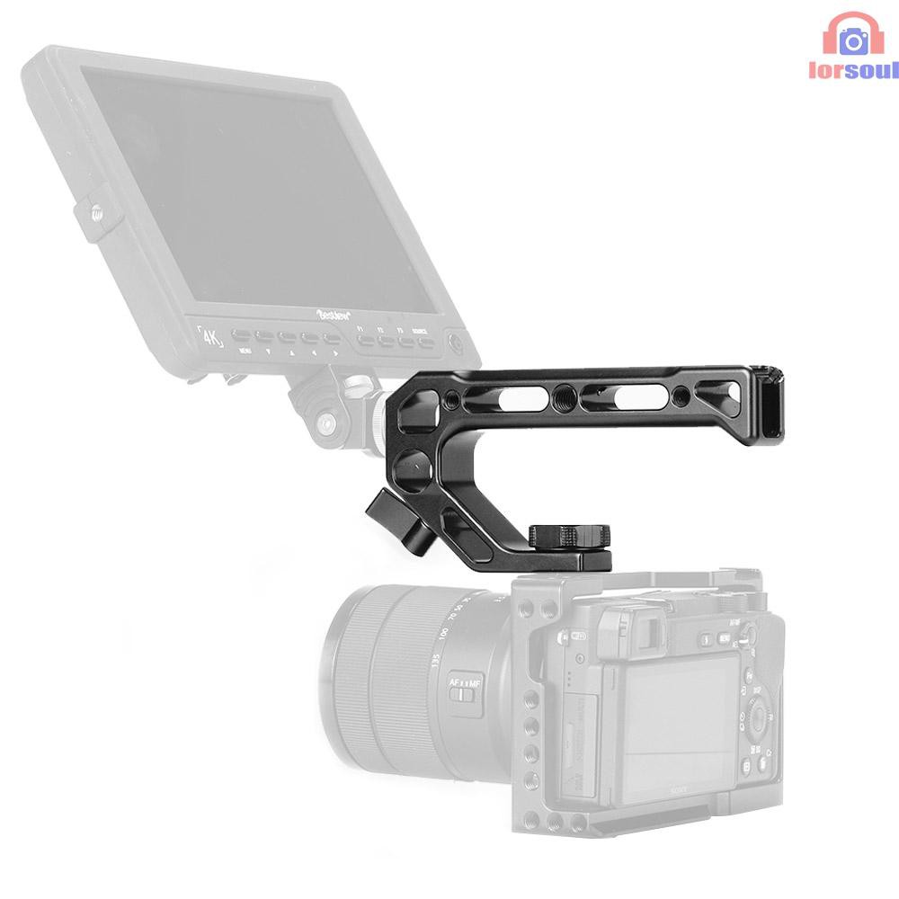 Tay cầm UURig R008 15mm gắn ngàm cold shoe máy ảnh thông dụng với khóa vít 3/8 Inch đa ứng dụng | BigBuy360 - bigbuy360.vn