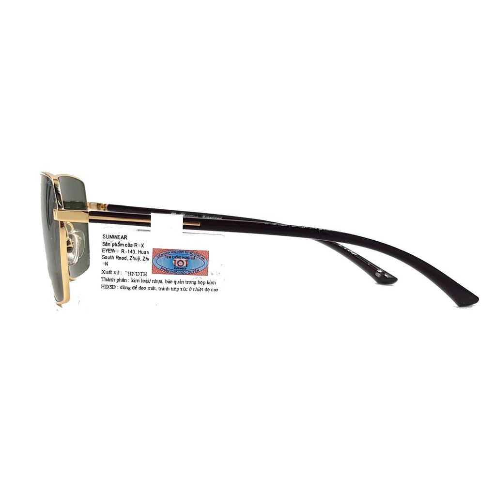 (Hàng chính hãng) Kính mát nam nữ Unisex Exfash EF88950 C01 màu sắc thời trang