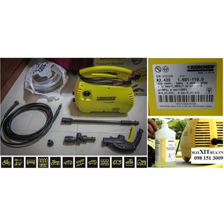 Máy Phun Xịt Rửa Xe KarCher K2 420