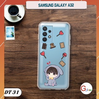 Ốp lưng điện thoại Samsung Galaxy A32 dẻo trong in hình