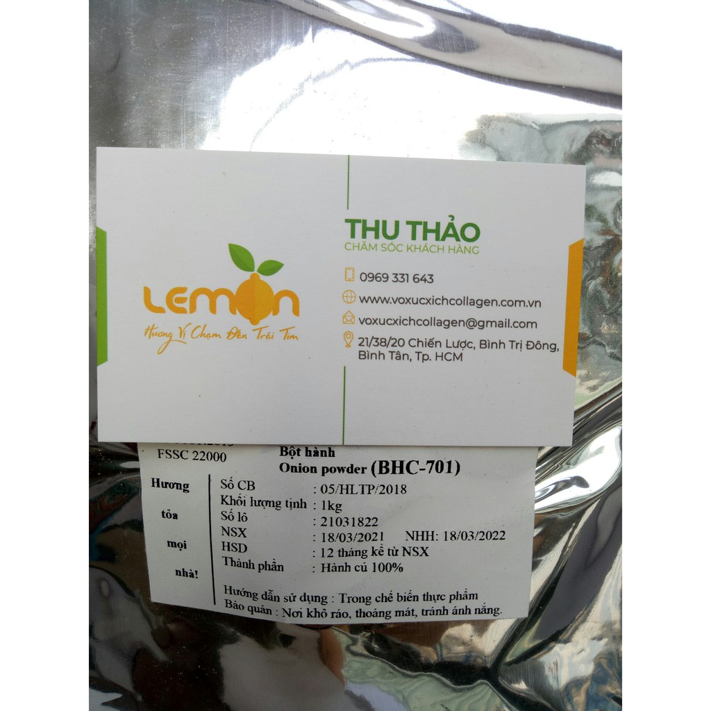 1Kg Bột hành tím siêu mịn nguyên chất 100% dùng tẩm ướp, làm giò chả, lạp xưởng