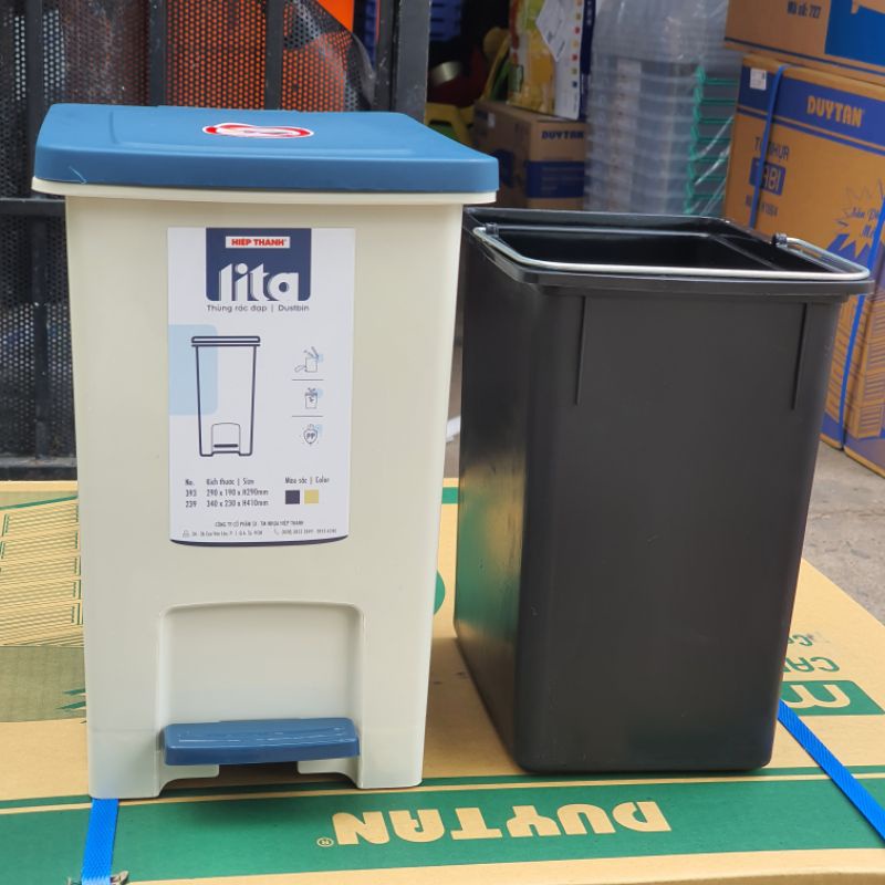 THÙNG RÁC KIỂU DÁNG NHẬT- NHỰA HIỆP THÀNH