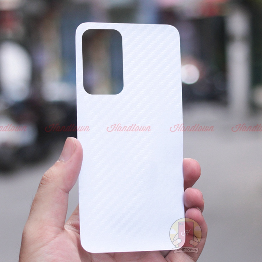 Dán Lưng Cacbon Oppo Reno 6 Reno5 4 Pro Pro+ Plus 4G 5G Reno2 2Z 2F Ace Tản Nhiệt Chống Xước Bảo Vệ Mặt Lưng Cao Cấp