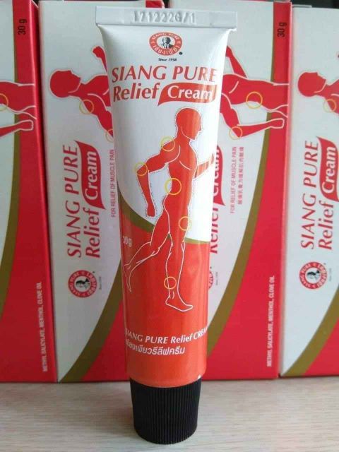 Dầu nóng xoa bóp siang pure relief Thái Lan