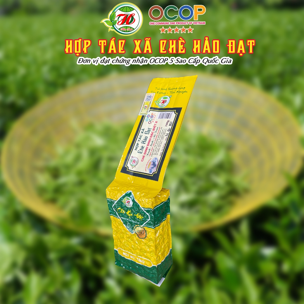 Chè Đinh Đinh Đặc Biệt 2 - Hợp Tác Xã Chè Hảo Đạt - Chè Tân Cương Thái Nguyên