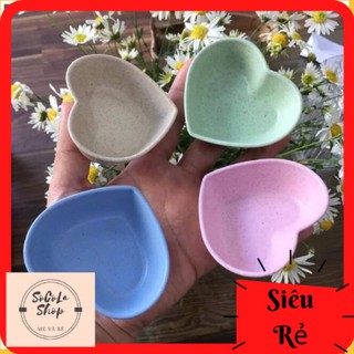 [Giá Sỉ ]Chén Bát Ăn Dặm Cho Bé Mini Nhựa Lúa Mạch