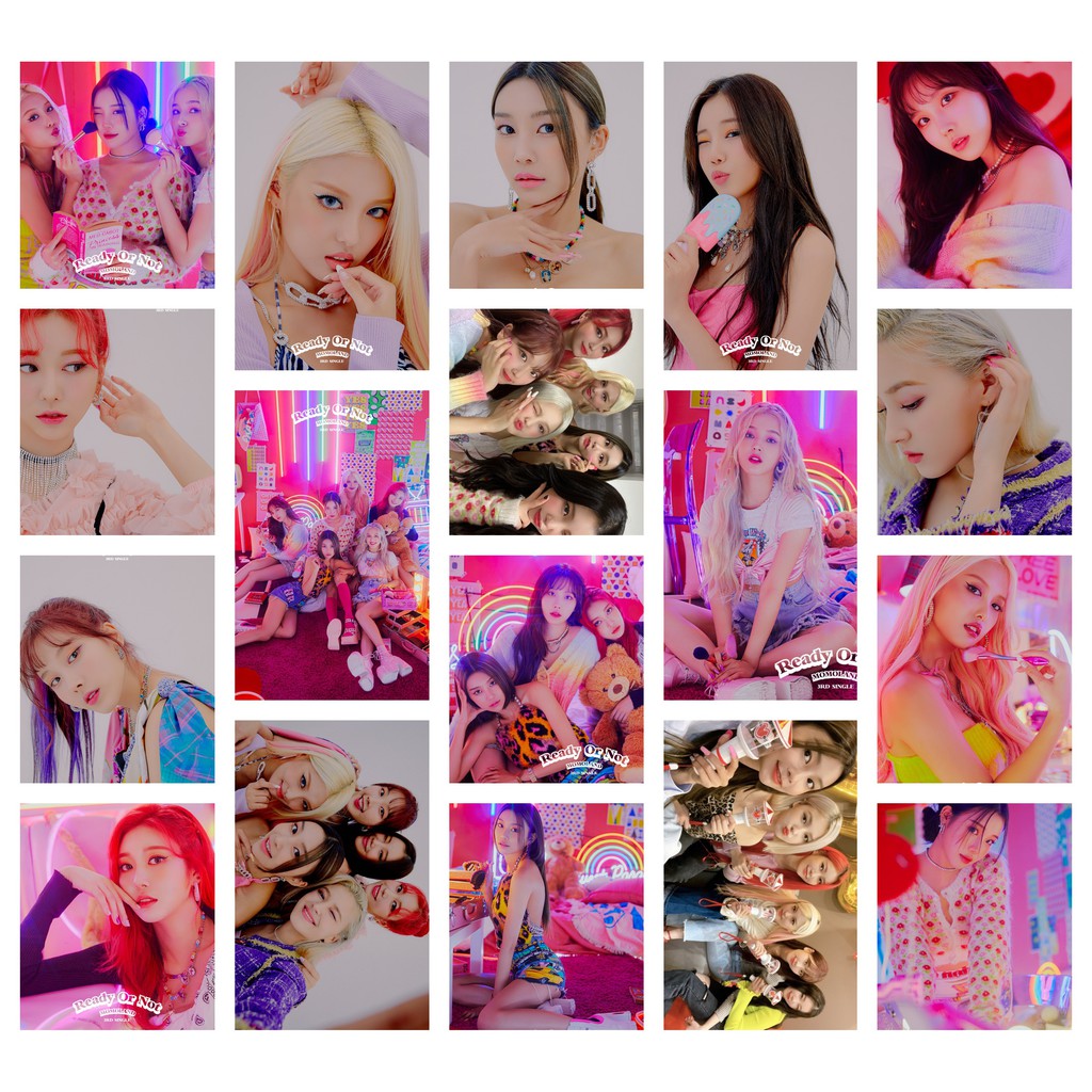 Lomo card 18 ảnh Momoland - Ready Or Not