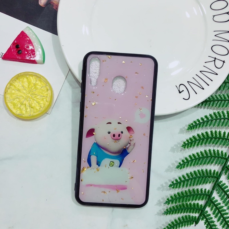Ốp Samsung M20 Viền Nhựa Dẻo Hình Dễ Thương