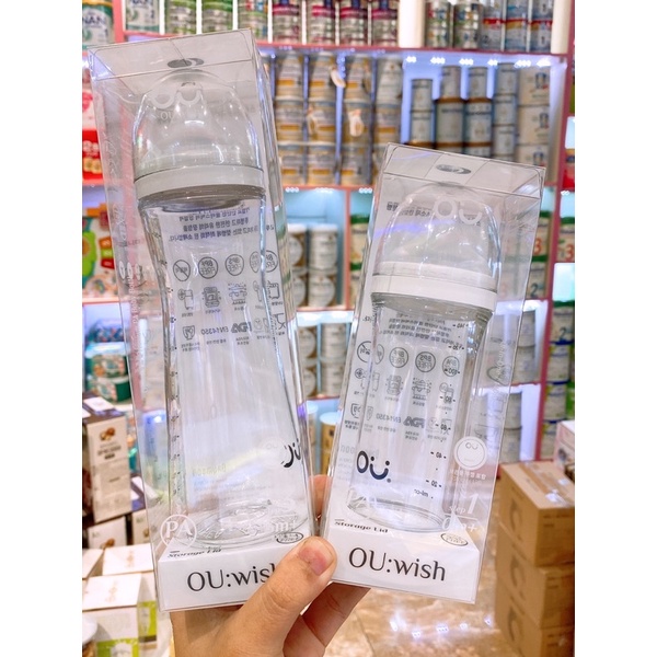 bình sữa ou hàn quốc 140ml-260ml