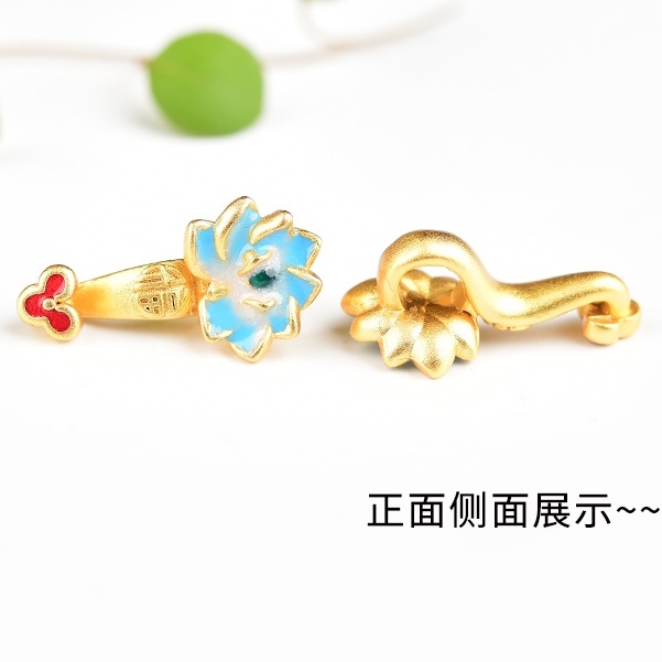 Vòng Tay Dây Bện Xỏ Hạt Màu Vàng Cát Chống Trượt Không Gây Dị Ứng diy Trang Sức Tự Làm