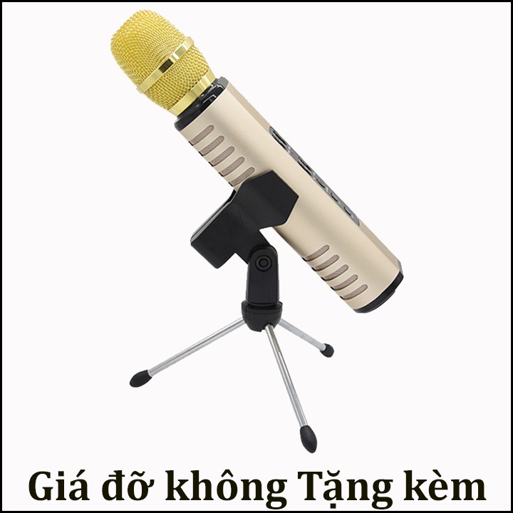 [Mã ELHACE giảm 4% đơn 300K] Micro kèm loa karaoke bluetooth Nhập khẩu cao Cấp PKCB204 có khe cắm thẻ Nhớ 3 trong 1