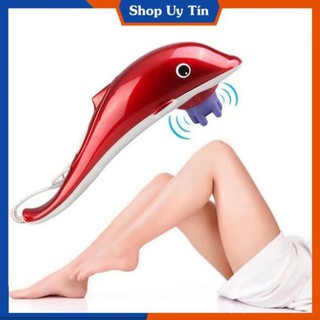 Máy Massage Cầm Tay Hình Con Cá Heo 3 Đầu Dolpin Lớn