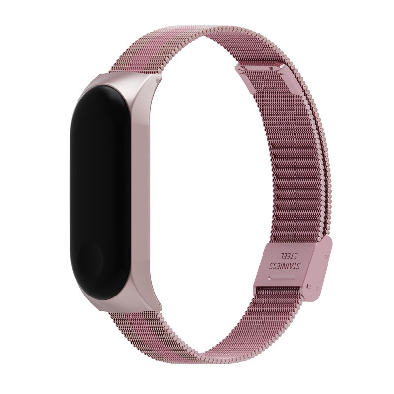 Dây đeo thay thế bằng thép không gỉ cho Xiaomi Mi Band 3 4