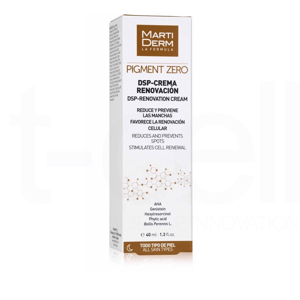 Kem Đêm MartiDerm Pigment Zero DSP Renovation Cream Làm Sáng Da, Mờ Sắc Tố, Duy Trì Sau Hydroquinone