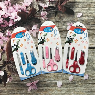 Bộ Bấm móng tay 4 món các màu cho bé sơ sinh