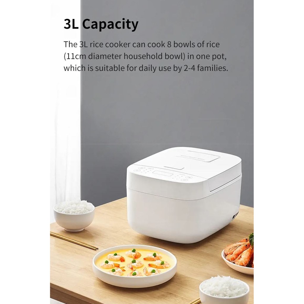 XIAOMi mi C1 4l 850w MDF Electrical Cabinet BD03ACM Multifunctional rice cooker 220V | BigBuy360 - bigbuy360.vn