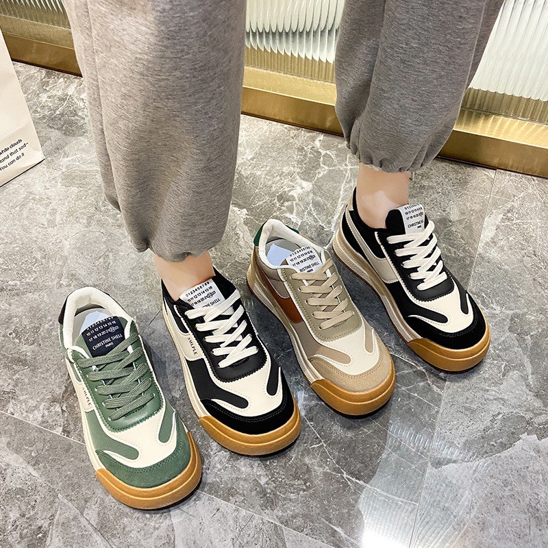 Giày Sneaker Nữ Cổ Thấp, Full Box  Hot 2022 A75