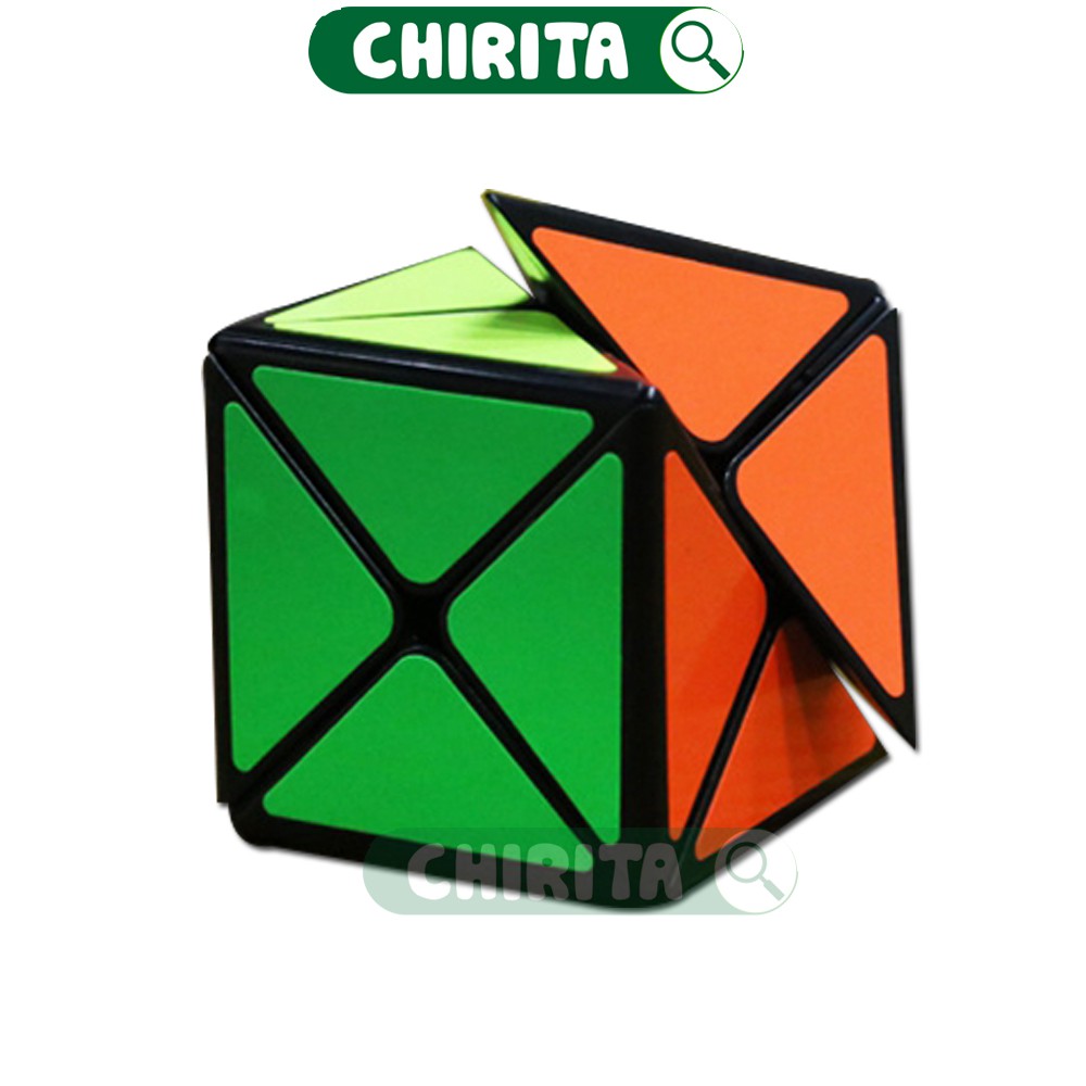 Rubik Biến Thể DINO Viền Đen (NO8708) - Khối Rubik Biến Thể 6 Mặt Xoay Trơn, Giá Rẻ, Đồ Chơi Trẻ Em CHIRITA