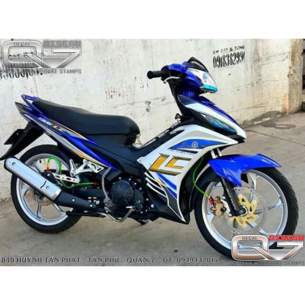 TEM RỜI EXCITER 2011 LC XANH TRẮNG