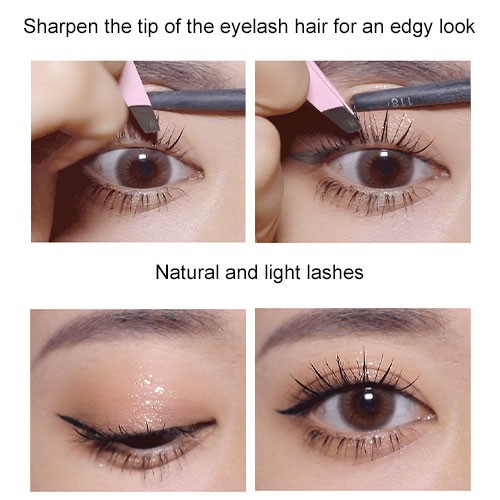 Lông Mi Giả CORINGCO TokTok Hara Eyelash Bộ Lông Mi Giả  + Pincet + Keo Dán Mi