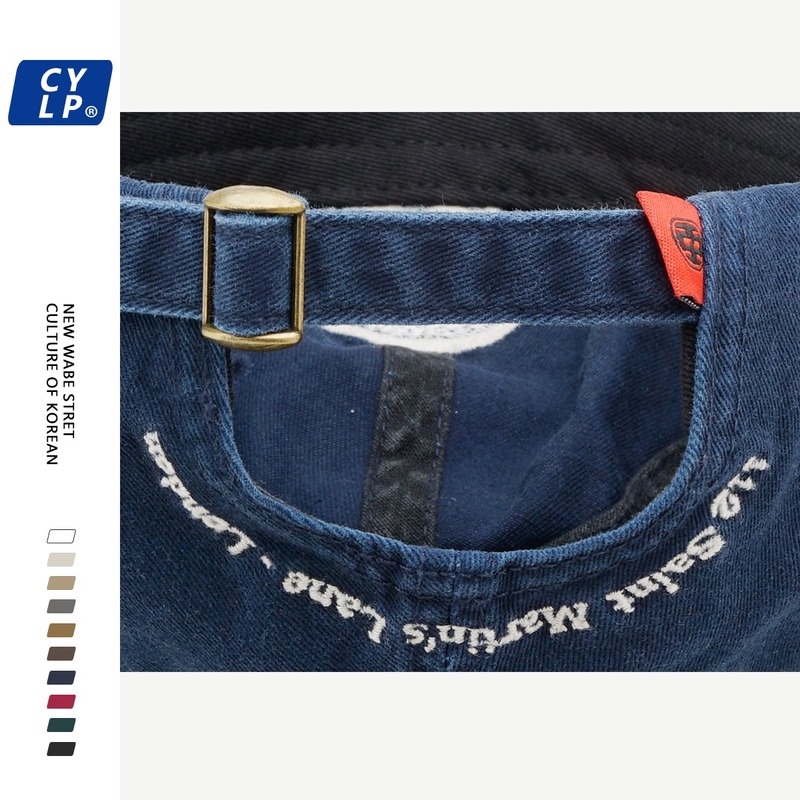 Mũ Lưỡi Trai Mềm Thêu Hình Người Ngoài Hành Tinh Kiểu Hip-Hop Hàn Quốc Cá Tính