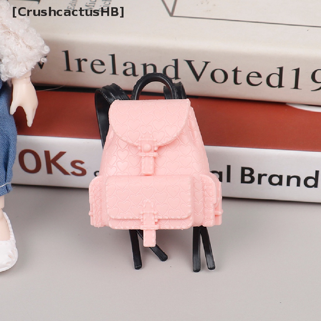 [CrushcactusHB] Doll accessories PVC schoolbag detachable and internally attachable toyschoolbag Hot Sell