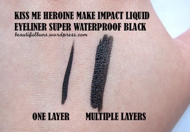 Bút kẻ mắt nước KissMe Heroine Make Super Waterproof