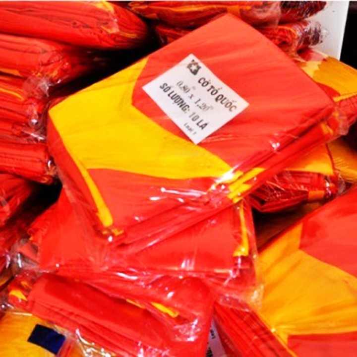 Cờ tổ quốc, cở đỏ sao vàng vải lụa cao cấp 🌪 Free Ship 🌪 xả kho giá rẻ