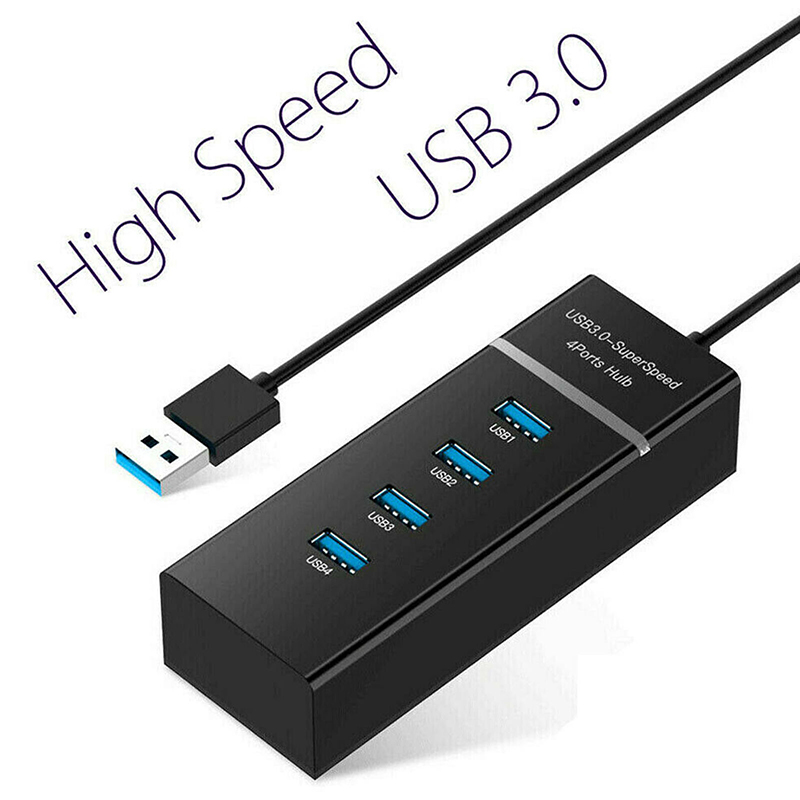 Bộ Chia 4 Cổng Usb 3.0 Tốc Độ Cao Cho Laptop Pc Max