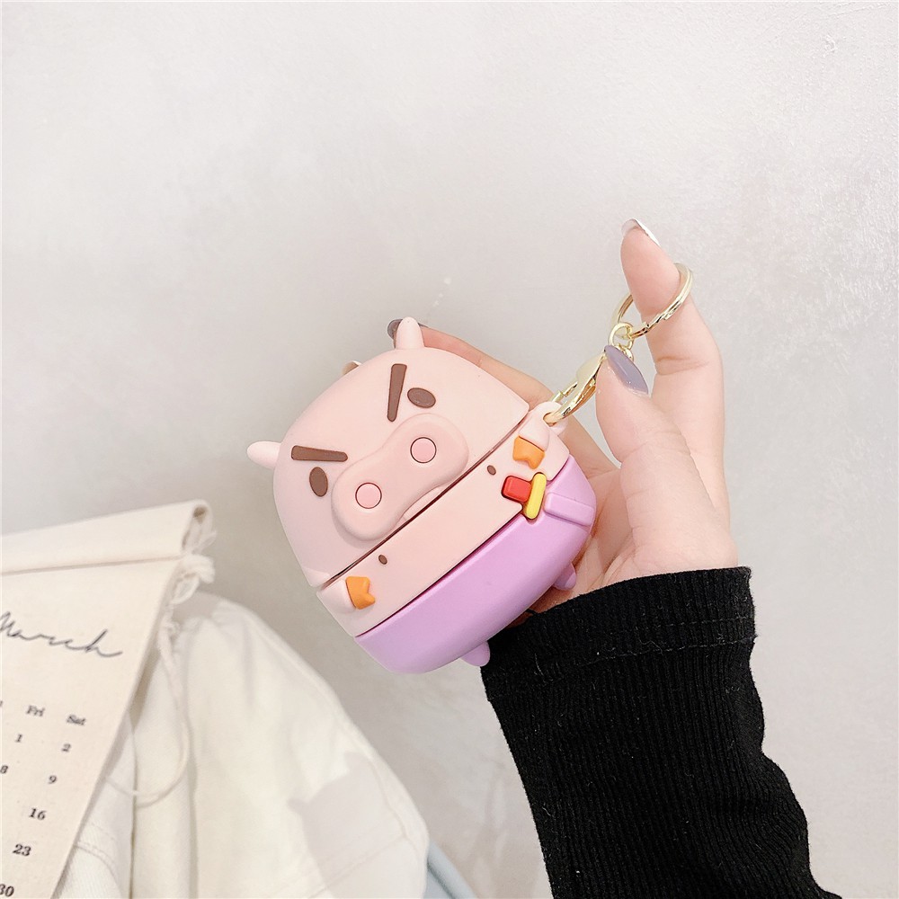 Vỏ bảo vệ hộp đựng tai nghe bằng silicone cho airpods 1/2 cao cấp