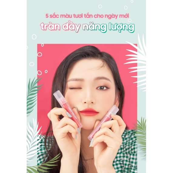Son Kem Lì Black Rouge Leez velvet tint mịn mượt nhẹ môi có ảnh thật shop chụp