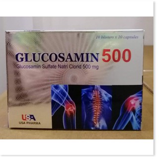 (CHÍNH HÃNG) GLUCOSAMIN 500 - HỖ TRỢ TĂNG TIẾT DỊCH KHỚP