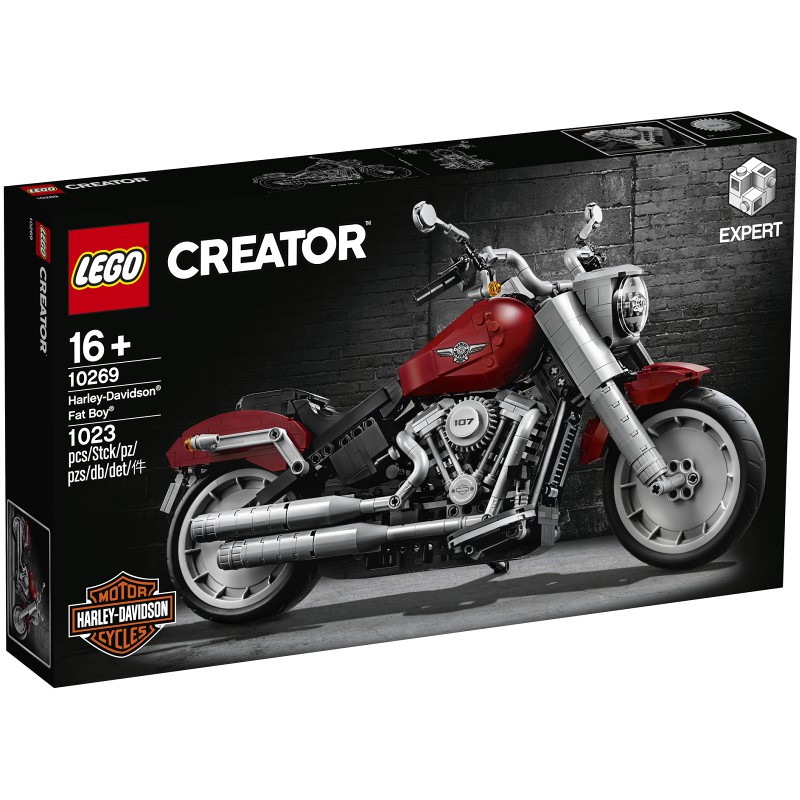 Lego Creator 10269 - Harley-Davidson Fat Boy - Bộ xếp hình Lego Xe moto Harley-Davidson