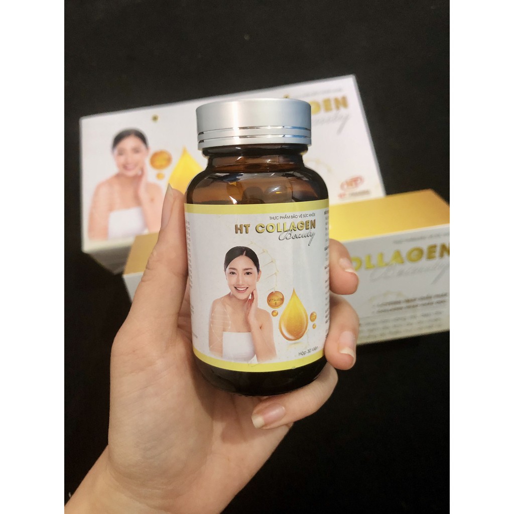 [ NHẬP KHẨU ĐỨC] [ 2 hộp] Viên Uống Trắng Da, Bổ Sung Collagen HT COLLAGEN hiệu quả sau 1 tháng | WebRaoVat - webraovat.net.vn