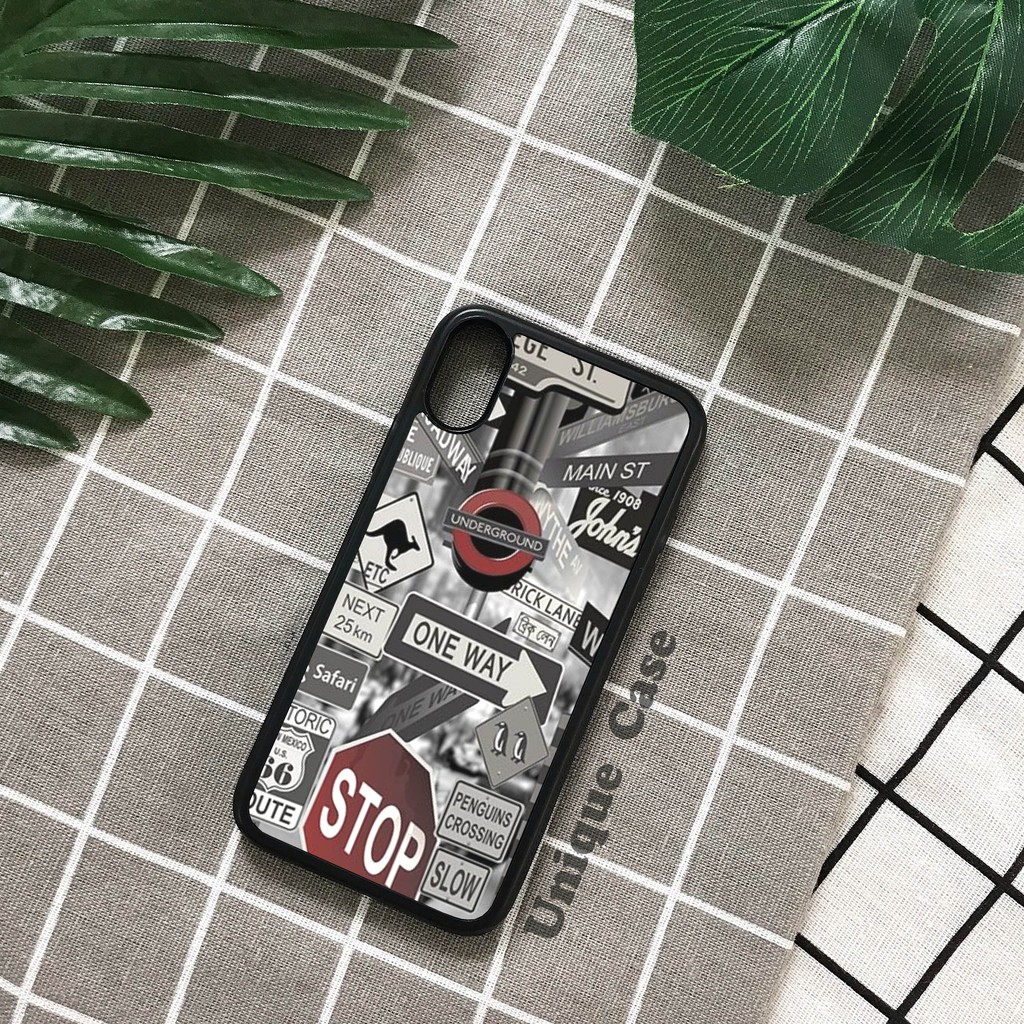 Ốp lưng điện thoại iPhone Unique Case CHAT019 "Stop"