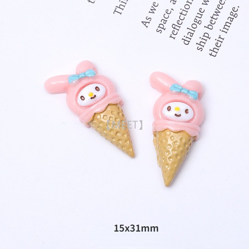 1 Phụ Kiện Hình Mèo Hoạt Hình Tự Làm Trang Sức Thủ Công